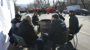 Ереванда оппозиционерлер парламент маңында екінші күн түнеп шықты