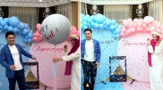 Әнші Төреғали Төреәлі мен әйелі Gender party ұйымдастырды