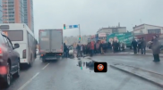 Нұр-Сұлтандағы "Артем" базарының маңында жаяу жүргіншіні қағып кеткен жүргізуші қамауға алынды
