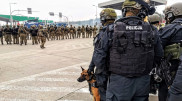 Босқындармен қақтығыста поляктың тоғыз полицейі жараланды
