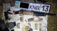 Қырғызстанда қару-жарақ жасырылған қоймадан қазақстандық көлік нөмірі табылды