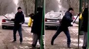 Алматыда қарияға шабуыл жасаған ер адам ұсталды