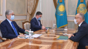 Ұлттық банк төрағасы Тоқаевқа валюта және ақша нарықтарындағы ахуалды баяндады