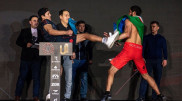Қазақстандық MMA файтері салмақ өлшеу кезінде қарсыласымен төбелесіп қалды