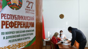 Беларусьте референдум басталды