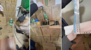 Түркістан облысында танымал ішімдік маркаларын қолдан жасағандар ұсталды
