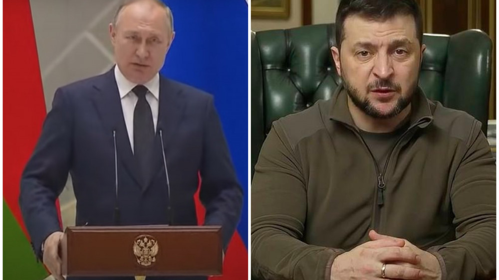 "Өлім құшқан бейбіт халық ешкімді алаңдатпайды". Зеленский мен Путин мәлімдемелері