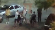 Ақтауда жаппай төбелес видеоға түсіп қалды