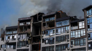 Киевке зымыранмен шабуыл жасалды: бір адам қаза тапты