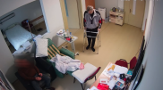 Желіде Саакашвили жатқан аурухана палатасынан видео жарияланды