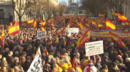 Мадридте 30 мыңнан аса адам наразылыққа шықты