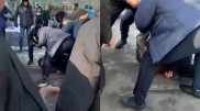 Алматыда көлік ұрлап, ұсталған кезде өзін пышақтаған ер адамның жағдайы белгілі болды