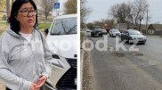 Орал тұрғынына жолдағы шұңқырды айналып өткені үшін айыппұл салынған