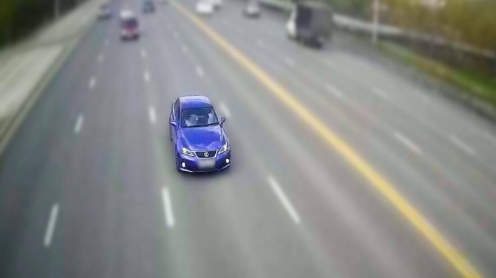Өскемен көшелерінде жалған нөмірмен жүрген Lexus анықталды