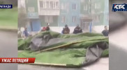 "Олардың ойында - тендер". Қарағандыда ойын алаңында жарақат алған баланың туыстары үн қатты
