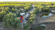 Сырдариядағы қайғылы оқиға: 150 адам суға кеткен екі баланы іздестіріп жатыр
