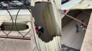 Алматыда 6 жасар бала шатырдан құлап қаза болды