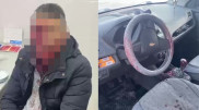 Қарағанды облысында көлік жүргізушісіне белгісіз ер адам пышақпен шабуылдаған