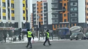 Астанада екі полиция қызметкерінің "біртүрлі" әрекеті видеоға түсірілді