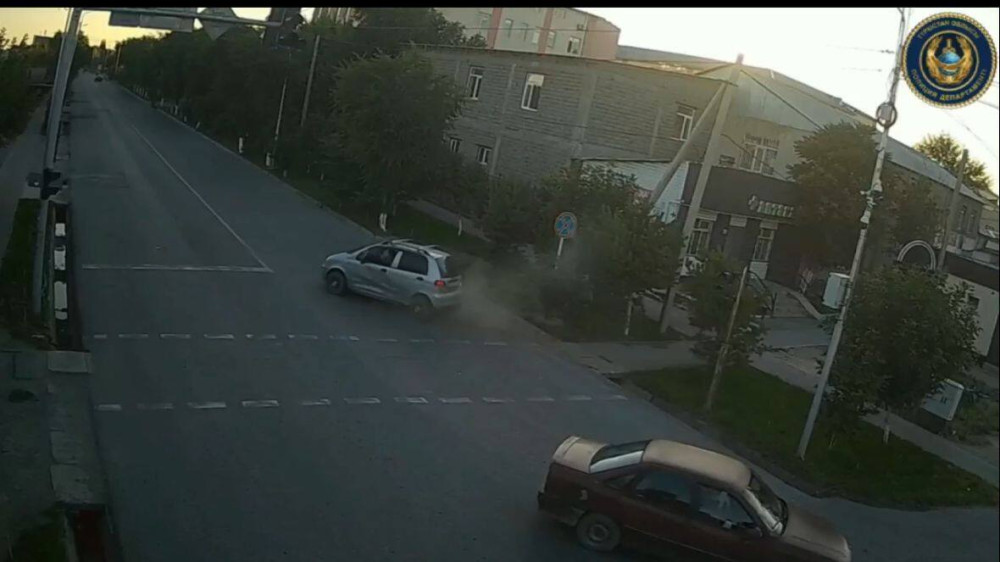 Көлікті соғып, қашып кетпек болған: Түркістан облысында мас жүргізуші камера арқылы ұсталды