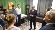 Президент әкесі Кемел Тоқаев атындағы мектепке барды