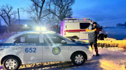 Ертіс өзеніне жарыс кезінде автокөлік құлап кетті