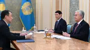 Тоқаев “Қазақстан темір жолы“ басшысы Сауранбаевты қабылдады
