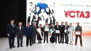 Түркістанда “Ұстаз“ фильмінің таныстырылымы өтті