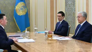 Тоқаев Жоғарғы Сот төрағасын қабылдады