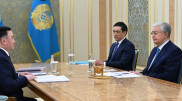 Тоқаев Жоғарғы Сот төрағасын қабылдады