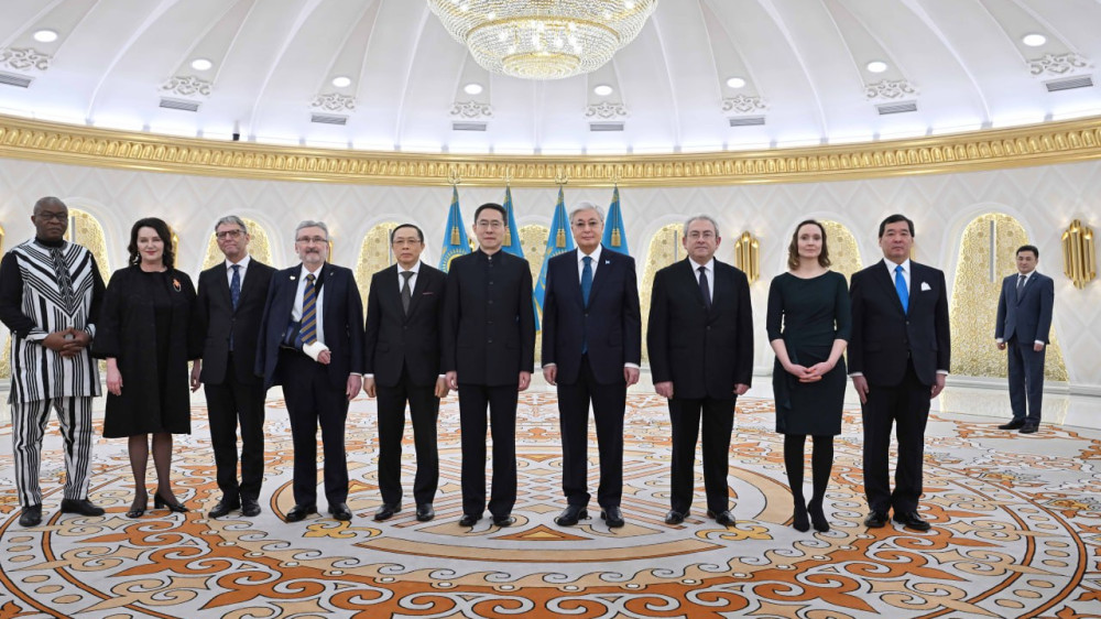 Тоқаев бірқатар мемлекеттің елшілерінен сенім грамотасын қабылдады