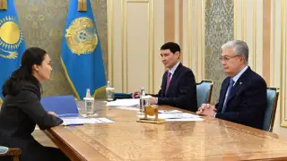 Тоқаев “Қазпошта“ АҚ басшысын қабылдады