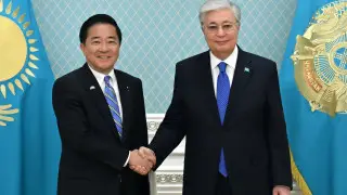 Тоқаев Жапония премьер-министрінің арнаулы кеңесшісін қабылдады