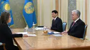 Тоқаев Қаржы нарығын реттеу және дамыту агенттігінің төрағасын қабылдады