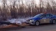 БҚО-да полицейлер жүргізушіні тоқтатып, өздері айыппұл алды