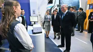 Тоқаев “Жұмысшы мамандықтарының қаласы“ фестиваліне барды