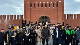 Қазығұрттық үздік оқушылар табиғат аясында демалды