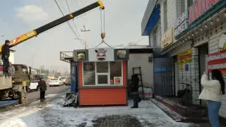 Алматыда заңсыз нысандар сүрілді