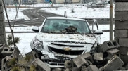 Алматы тұрғыны жүргізуші куәлігін алуға емтихан тапсыру кезінде қоршауға соқтығысты