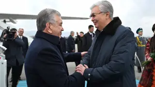 Өзбекстан президенті Мирзиёев Алматыға келді