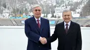 Қазақстан мен Өзбекстан президенттері Медеуге барды