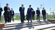 Тоқаев жаңа Shymkent City саябағын аралап көрді