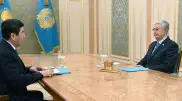 Тоқаев Мәжіліс төрағасы Ерлан Қошановты қабылдады