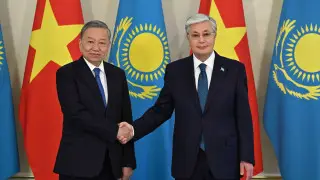 Тоқаев пен То Лам шағын құрамда келіссөз жүргізді