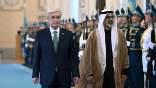 Тоқаев Ақордада Абу Дабидің тақ мұрагерін қарсы алды