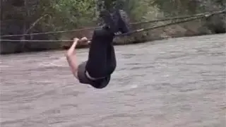 Жетісу облысында өзеннен арқанмен өтпек болып, суға құлап кеткен әскери қызметкердің денесі табылды