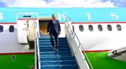 Өзбекстан президенті Астанаға келді