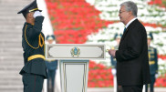 Президент жоғары әскери оқу орындарының үздік түлектеріне шен тапсырды