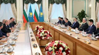 Қазақстан мен Болгария президенттері кеңейтілген құрамда келіссөз жүргізді