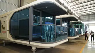 Түркістан облысында заманауи капсулалы үйлер салу ісі дамиды